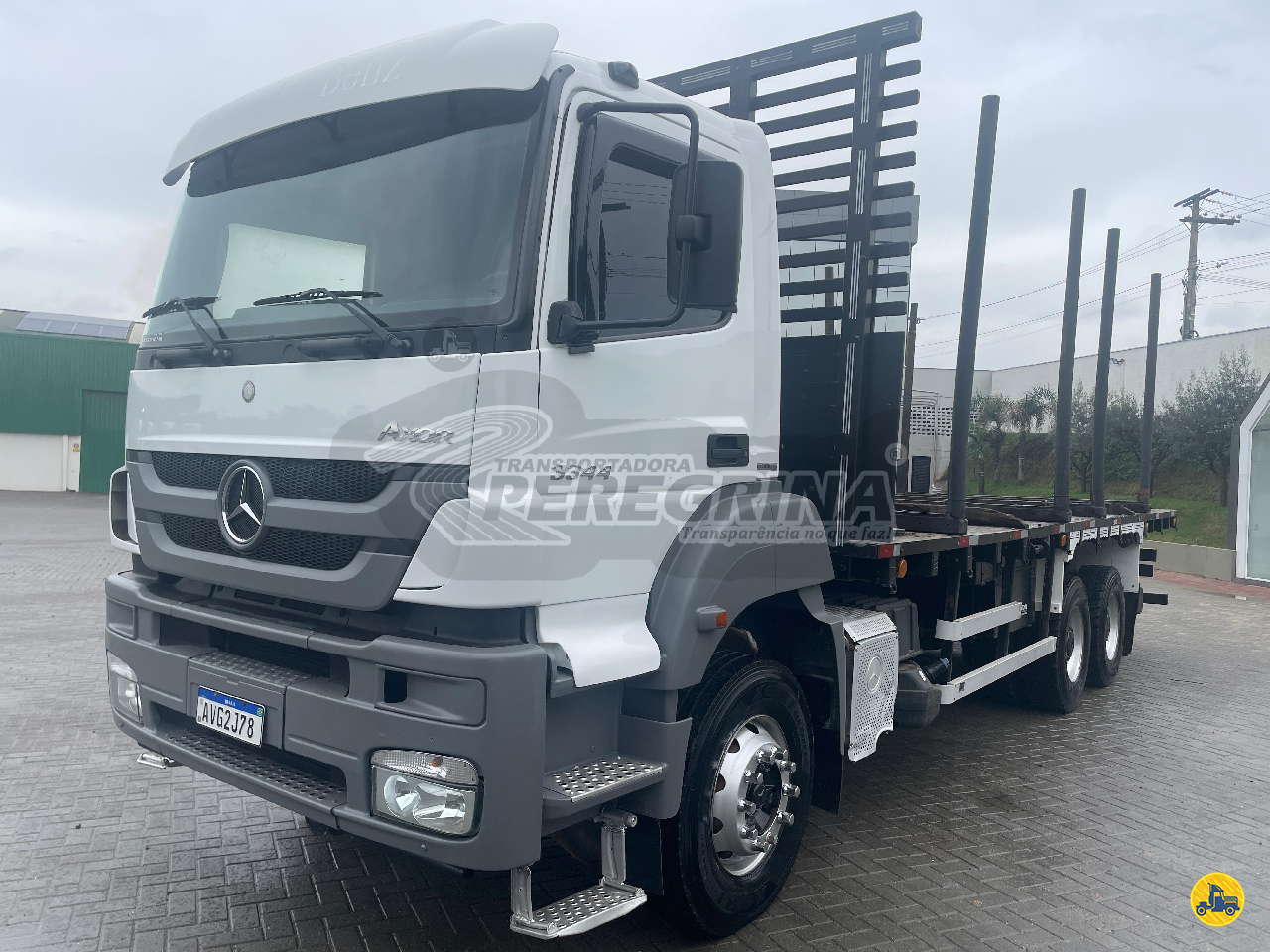 CAMINHAO MERCEDES-BENZ MB 3344 Tora Florestal Truck 6x4 Peregrina Seminovos ICARA SANTA CATARINA SC